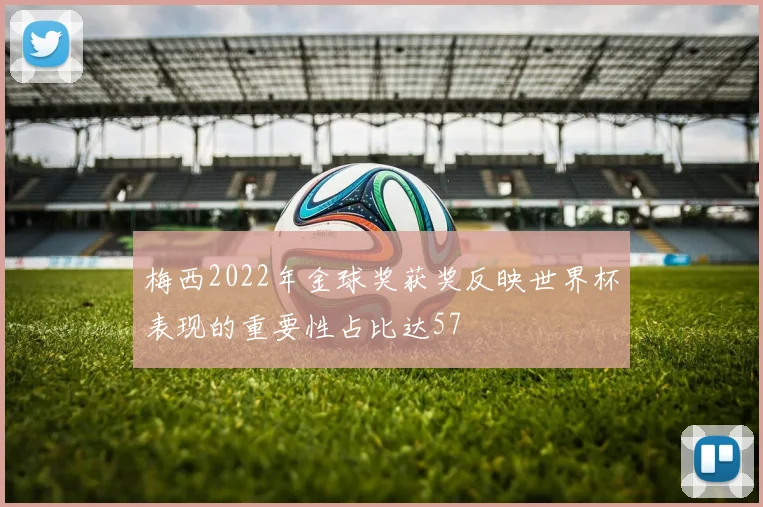 梅西2022年金球奖获奖反映世界杯表现的重要性占比达57